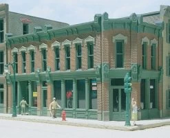 Woodland Scenics Design Preservation Models Dpm243-12100 DPM Landmark Structures(R) -- Seymour Block - HO Scale Kit - 7 X 3" 18 X 10.2cm