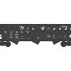 Bowser 42936 HO 70-Ton 12-Panel 3-Bay Hopper, Denver & Rio Grande Western #14692