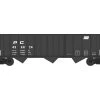 Bowser 42943 HO 70-Ton 13-Panel 3-Bay Hopper, Penn Central #459255