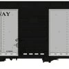 Bowser 43178 HO 40ft Box Car, Western Railway Of Alabama #17606