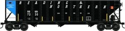 Bowser 43228 HO H43 100-Ton 3-Bay Hopper, Reading & Northern #7247
