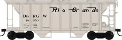 Bowser 43258 HO ACF 70-Ton 2-Bay Hopper, Denver & Rio Grande Western #18362