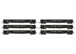Rapido 50056 HO 52ft 6in Canadian Mill Gondola 6-Pack, Toronto, Hamilton & Buffalo As Delivered