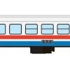 Rapido 525101 N Rohr Turboliner Add-On Coach, Amtrak #182
