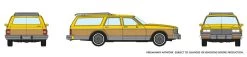 Rapido HO Scale RAP800004 Chevrolet Caprice Wagon: Yellow Woodie