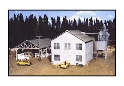 933-3059 Walthers Cornerstone HO Planing Mill And Shed