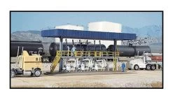 933-3169 Walthers Cornerstone HO Tanker Truck Loading Rack