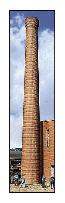 933-3728 Walthers Cornerstone HO One-Piece Brick Smokestack