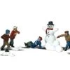 Woodland Scenics HO Scale 785-1894 Scenic Accents(R), Snowball Fight Participants Pkg(6)