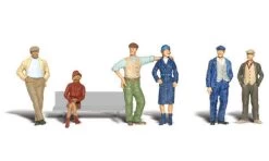 Woodland Scenics O Scale 785-2732 Scenic Accents(R) Figures, Bystanders Pkg(6)