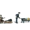 Woodland Scenics O Scale 785-2749 Scenic Accents(R) Figures, Park Bums With Accessories Pkg(4)