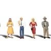 Woodland Scenics O Scale 785-2763 Scenic Accents(R), Pedestrians Pkg(6)