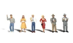 Woodland Scenics O Scale 785-2763 Scenic Accents(R), Pedestrians Pkg(6)