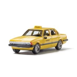 Woodland Scenics HO Scale 785-5365 Taxi - Modern Era Vehicles, Yellow