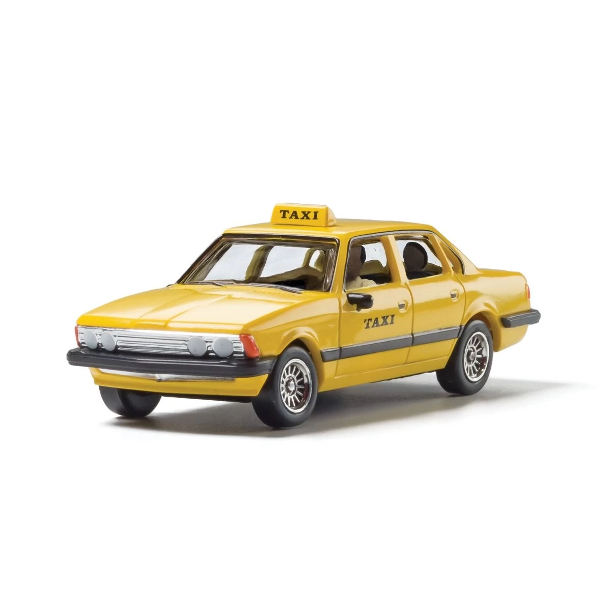 Woodland Scenics HO Scale 785-5365 Taxi - Modern Era Vehicles, Yellow 1 Woodland Scenics HO Scale 785-5365 Taxi - Modern Era Vehicles, Yellow