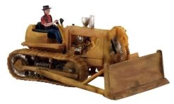 Woodland Scenics HO Scale 785-5562 Dewie's Dozer - Assembled - AutoScenes(R)