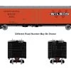 Athearn ATH18086, N Scale 50ft Ice Bunker Reefer, Wilson WCLX #5080
