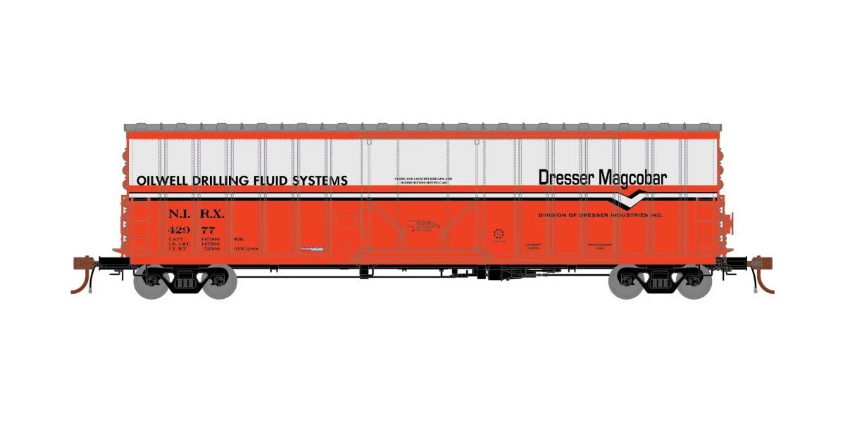 Athearn ATH18437 HO 50ft NACC Boxcar, Dresser Magcobar #42984 1 Athearn ATH18437 HO 50ft NACC Boxcar, Dresser Magcobar #42984