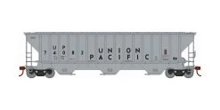 Athearn ATH22261 HO PS4740 Covered Hopper, Union Pacific #74082