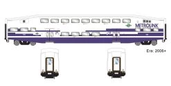 Athearn ATH29704 HO Bombardier Coach, Metrolink #183