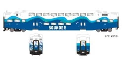 Athearn ATH29710 HO Bombardier Passenger Control, Sounder #104
