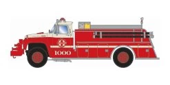 Athearn ATH4571 HO Ford F-850 Fire Truck, Santa Fe #1000