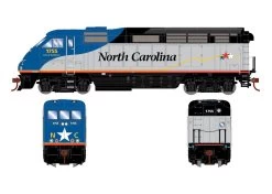 Athearn ATH15303 N EMD F59PHI, Standard DC, North Carolina #1755