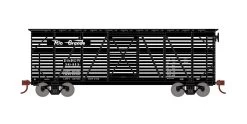 Athearn ATH75995 HO 40ft Stock Car, Rio Grande #36413