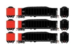 Athearn ATH3884 N Thrall High Side Gondola With Load, Southwestern Electric Power 3-Pack #2