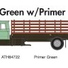 Athearn ATH84722 HO Ford F-850 Stakebed, Primer Green