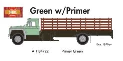 Athearn ATH84722 HO Ford F-850 Stakebed, Primer Green