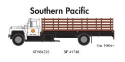 Athearn ATH84723 HO Ford F-850 Stakebed, Southern Pacific #1748