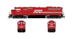 Athearn Genesis 2.0 ATHG75521 HO EMD SD60M Tri-Clops, Standard DC, SOO #6058