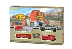 Bachmann 00647 HO Scale Santa Fe Flyer Train Set, Standard DC