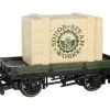 Bachmann 77404, Thomas & Friends™ HO Scale 1 Plank Wagon With Sodor Steam Works Crate