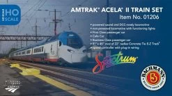 Bachmann Spectrum 01206, HO Scale Amtrak Acela II Train Set