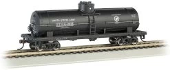 Bachmann 17815, HO Scale 40 Ft Single Dome Tank Car, Silver Series, United States Army #11735