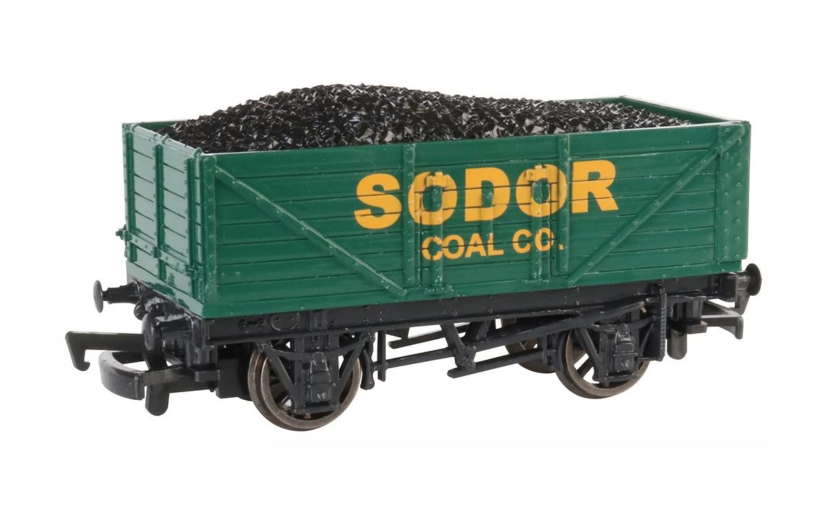 Bachmann 77002, HO Scale Thomas & Friends™ Sodor Coal Co. Wagon With Load