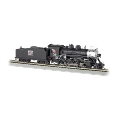 Bachmann 51351, N Scale Baldwin 2-8-0 Consolidation W Econami® Sound & DCC, Western Pacific #35