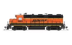 Broadway Limited Imports 7533, HO EMD GP35, Paragon4 Sound & DCC, BNSF Swoosh #2919 GP39-3