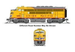 Broadway Limited Imports BLI-9068, HO Scale EMD F3A, Stealth - Std. DC, No Sound, DCC Ready, Union Pacific #1409