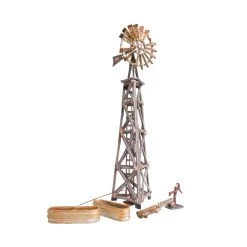 Woodland Scenics N Scale 785-4936 Old Windmill - Built-&-Ready Landmark Structures(R), Assembled