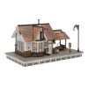 Woodland Scenics N Scale 785-4942 The Depot - Built-&-Ready Landmark Structures(R), Assembled With Interior Light - 3-9/16 X 2" 9 X 5.1cm
