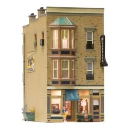 Woodland Scenics O Scale 785-5843 J.W. Cobbler - Built-&-Ready Landmark Structures(R), Assembled - 5-3/8 X 7-7/8 X 10-1/4" 13.6 X 20 X 26cm