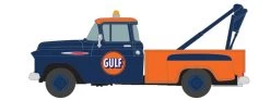 Classic Metal Works 30639 HO 1957 Chevrolet Stepside Tow Truck, Gulf