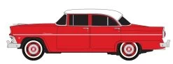 Classic Metal Works 30664 HO 1955 Ford 4-Door Sedan, Torch Red