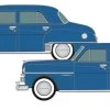 Classic Metal Works 50446 N 1950 Dodge Coronet 2-Pack, La Plata Blue
