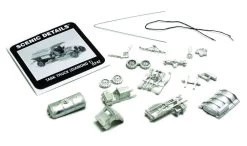 Woodland Scenics HO Scale 785-242 American Trucks - Early Diamond T (Cast Metal Kit), Tank Truck -Attack Train d242 contents web