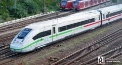 Kato 10-1542-DCC, N Scale DB ICE4 ,Green Line, 4-Car Basic Set, With Pre-Installed ZIMO DCC, Non-Sound