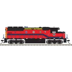 Atlas 40005286 Master N Gold EMD GP40, ESU LokSound DCC Sound, Port Harbor 1st Responders #8955